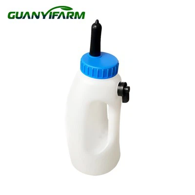 4L Detail Of Feeding Bottle Calves